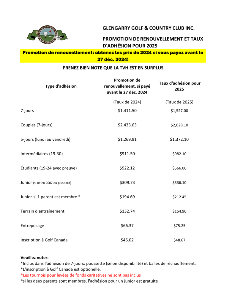 Adhésions 2025 & renouvellement